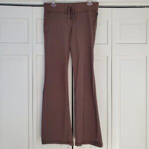 Self Esteem Brown Flared Lounge Pants Y2K Juniors Large